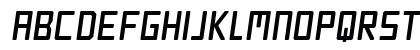 Jet Set Italic Uppercase Preview
