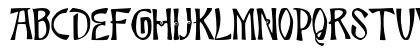 JMH Bamboo Caps Regular Uppercase Preview