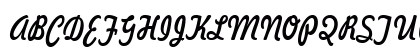 Jott 43 Condensed Italic Preview