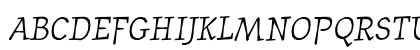 JournalItalic Medium Italic Uppercase Preview