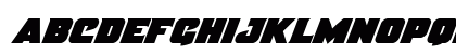 Justice Italic Uppercase Preview