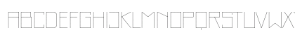 Just Square LT Std Cyrillic Ultra Thin Preview
