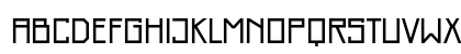 Just Square LT Std Regular Uppercase Preview