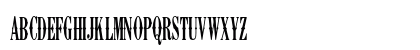K22 Ambelyn Condensed Regular Uppercase Preview