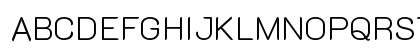 K2D ExtraLight Preview
