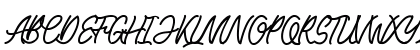 Kadisoka Monoline Monoline Uppercase Preview