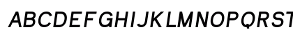 Kayak Sans Bold Italic Preview