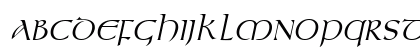 Kelt Italic Uppercase Preview