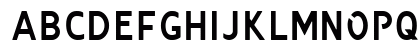 Kenteken Regular Uppercase Preview