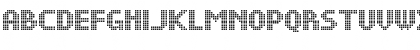 DS Dots Medium Font