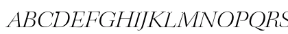 Kepler Std Light Extended Italic Display Preview