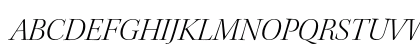 Kepler Std Light Italic Display Preview