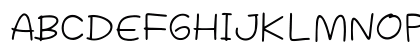 Ketiak Regular Uppercase Preview