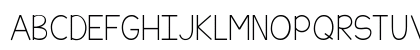 KG Part of Me Regular Uppercase Preview