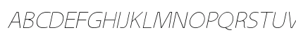 kiddySans Light Italic Uppercase Preview