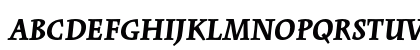 Kinesis Std Black Italic Preview