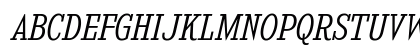 Kingsbridge SemiCondensed Light Italic Preview