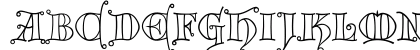 Kingthings Versalis Regular Uppercase Preview