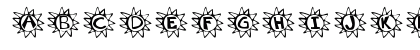 Krissun Regular Uppercase Preview