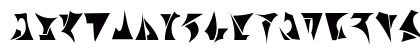 Klingon Regular Uppercase Preview
