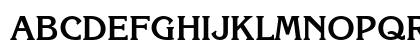 ITC Korinna Std Bold Uppercase Preview
