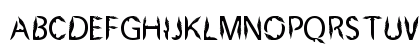 Kujang Ciung Basyri Regular Uppercase Preview