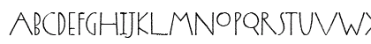 KumquatITC TT Regular Uppercase Preview