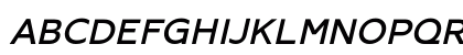 Lack Italic Preview