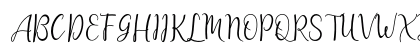 lanara Script demo Uppercase Preview