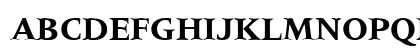Latin725 BT Bold Uppercase Preview