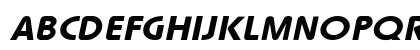 Lauren-Extended Italic Uppercase Preview