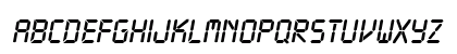 LcdD Regular Uppercase Preview