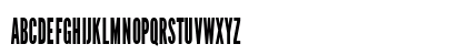 League Gothic Condensed Regular Uppercase Preview