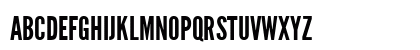 League Gothic Regular Uppercase Preview