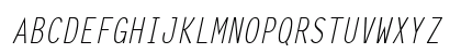 Lechter-Condensed Italic Preview