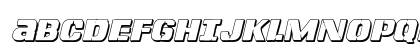 Left Hand Luke 3D Italic Italic Preview