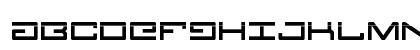 Legion Laser Regular Uppercase Preview