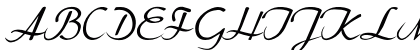 Lemillon Regular Uppercase Preview