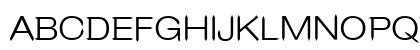 Leo Arrow Regular Uppercase Preview