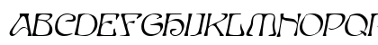 Lepton Oblique Uppercase Preview