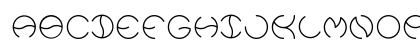 kristina Regular Uppercase Preview