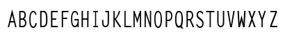 LetterGothicCond Bold Preview