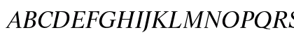 Life LT Std Italic Preview