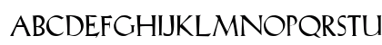 Lilith-Heavy Regular Uppercase Preview