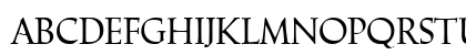 LinotypeTrajanus Roman Uppercase Preview