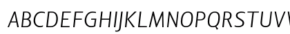 Lisboa Sans LF Light Italic Preview