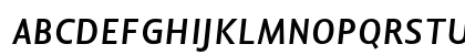 Lisboa Sans OSF Bold Italic Preview