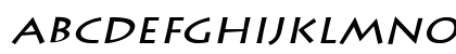 Liste-Wide Bold Italic Uppercase Preview