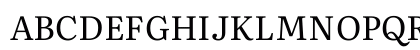 Literata 36pt Regular Uppercase Preview