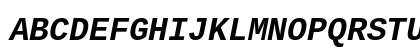 LiterationMono Nerd Font Mono Bold Italic Preview